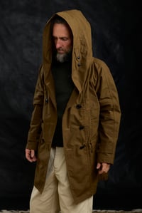 Image 9 of  FISHERMAN COAT in Light weight Wax Cotton - Oil 