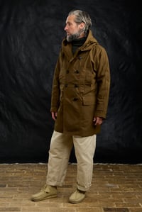 Image 15 of  FISHERMAN COAT in Light weight Wax Cotton - Oil 