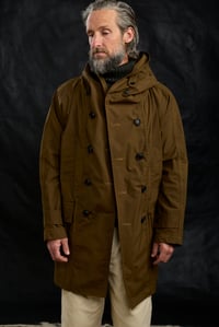 Image 21 of  FISHERMAN COAT in Light weight Wax Cotton - Oil 