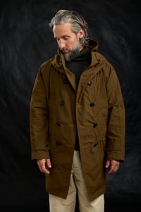 Image 23 of  FISHERMAN COAT in Light weight Wax Cotton - Oil 