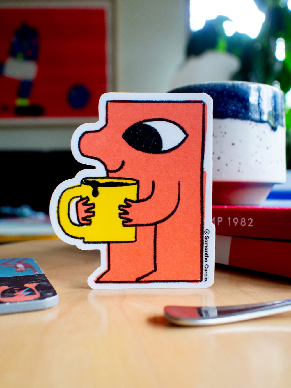 Image of Cuppa Joe - vinyl sticker