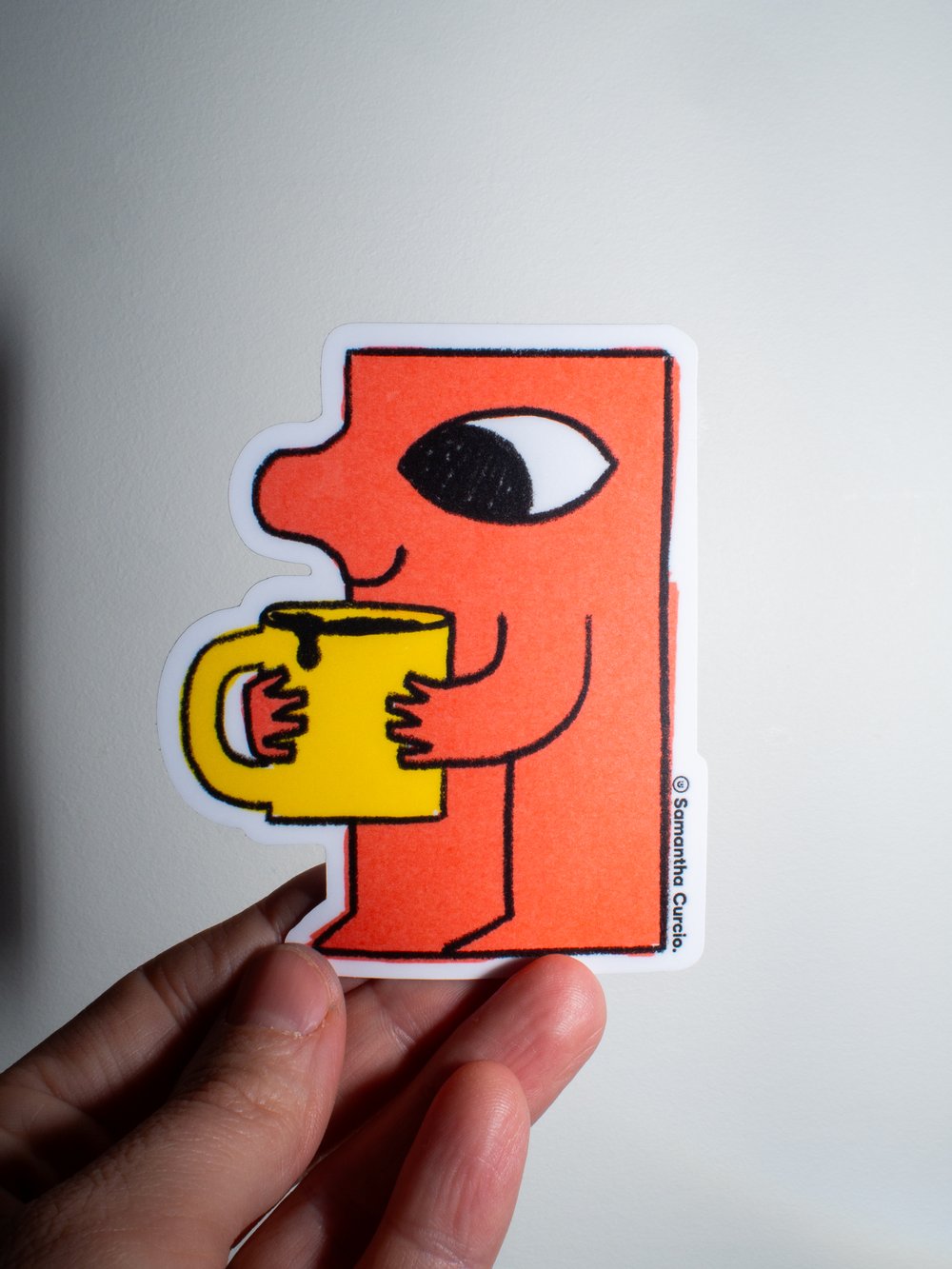 Image of Cuppa Joe - vinyl sticker