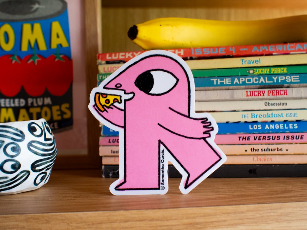 Image of Gimme Pizza - vinyl sticker