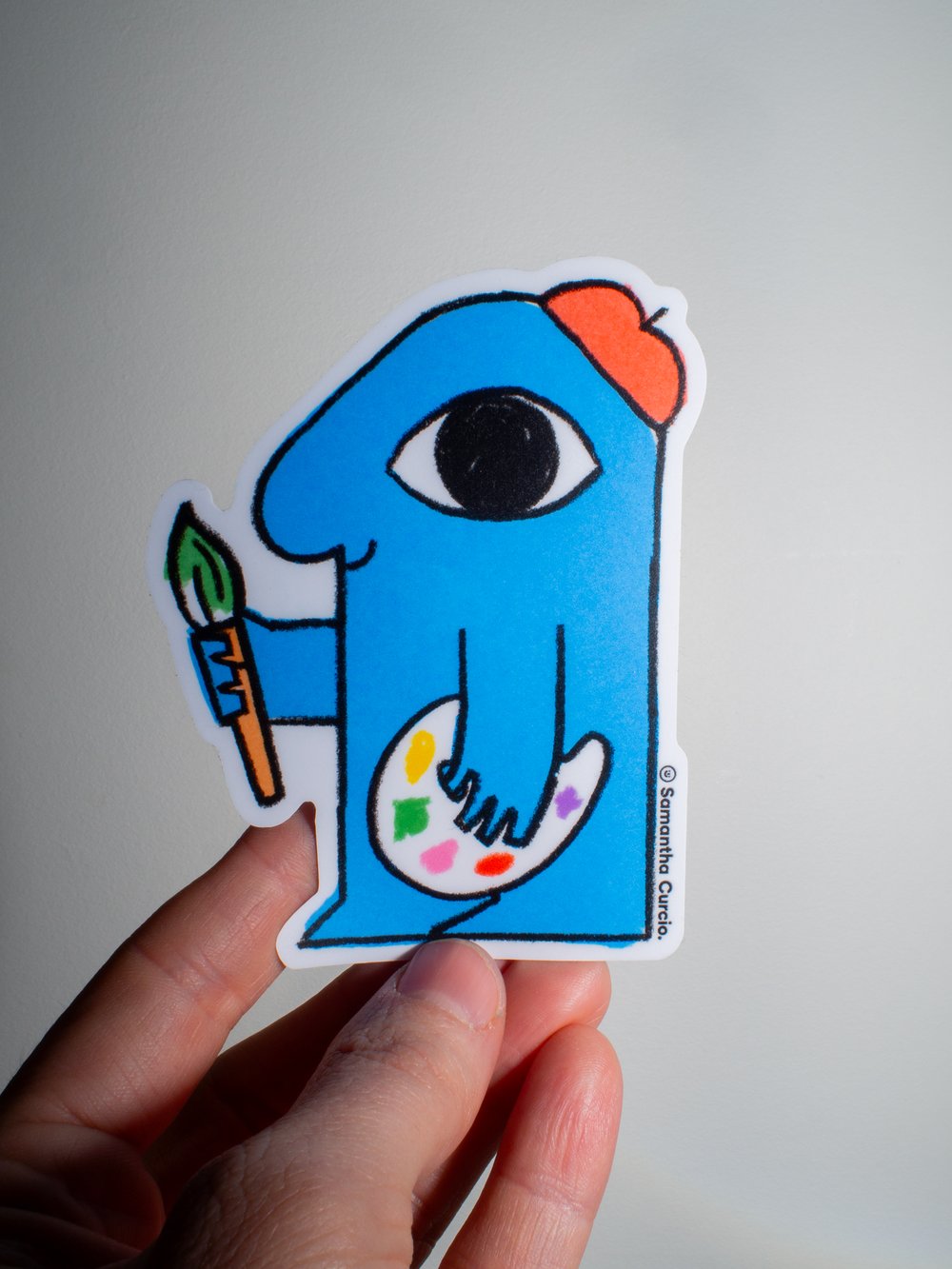 Image of Je Suis Artiste - vinyl sticker