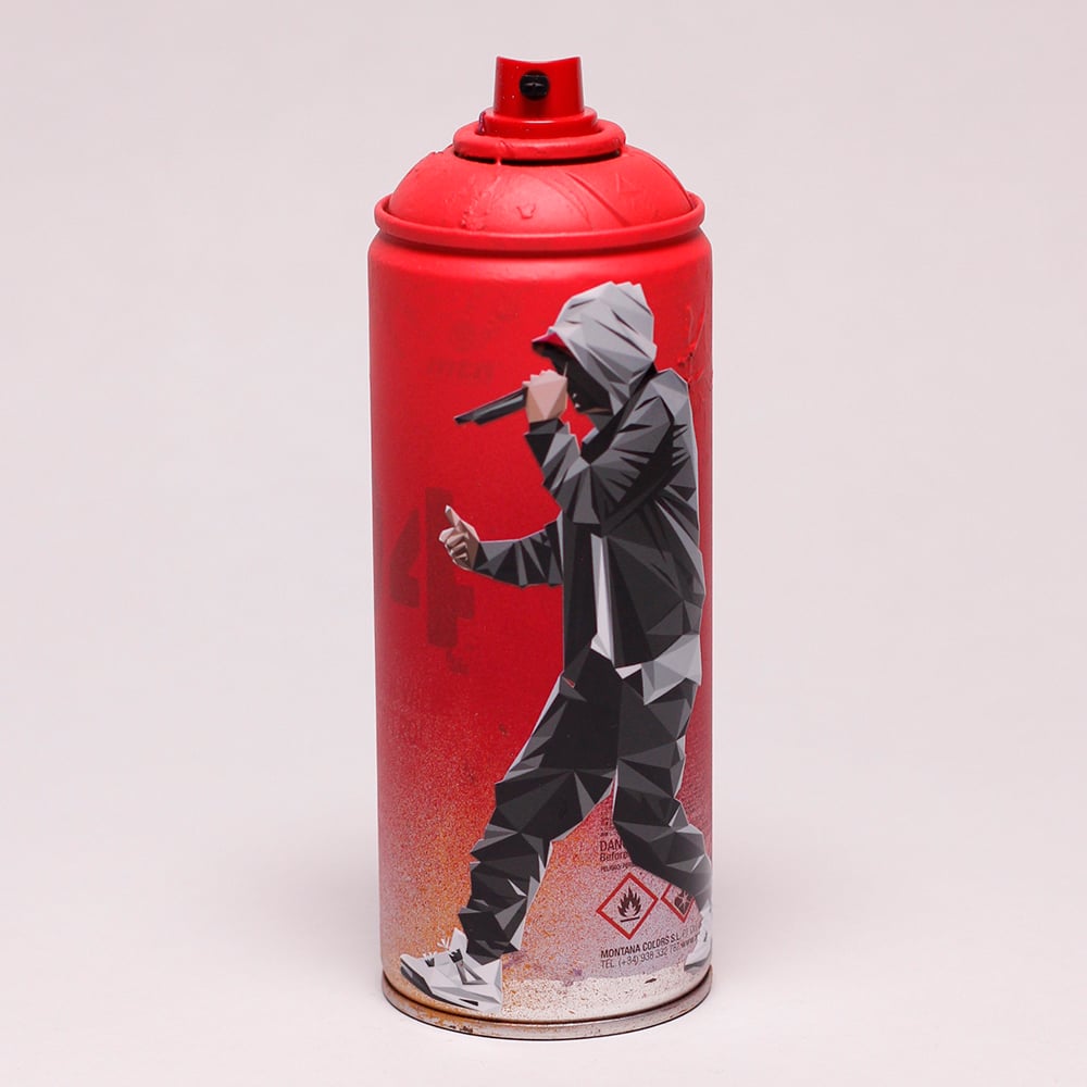 Image of 10 Year Anniversary  - Empty Can - "Red EM"