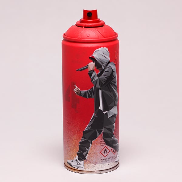 Image of 10 Year Anniversary  - Empty Can - "Red EM"