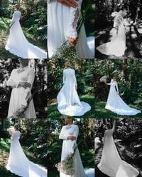 Image 5 of Vintage 70s wedding dress 