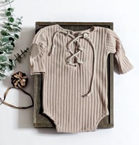 Image 1 of Boys bodysuit  for photo shoots | Charlie | beige