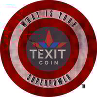 Image 2 of TEXIT "WHAT IS YOUR SUPERPOWER" 50/50 TEE / 640