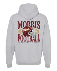 Image 2 of 2025 MORRIS REDSKINS FOOTBALL ADULT HOODIE
