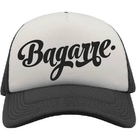 Image of trucker vintage noir & blanc 