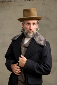 Image 18 of BILL SYKES COAT with Fur - Black Cashmere
