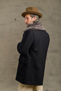 Image 19 of BILL SYKES COAT with Fur - Black Cashmere