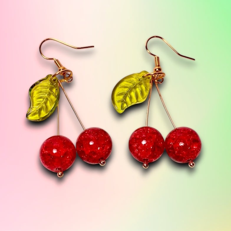 Image of Cherry Earrings