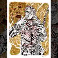 "The Trees! They're Alive!" Original Inks