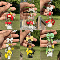 Fruit Mofu Cats Keychains