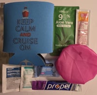 Image 1 of Cruise gift exchange/Recovery kit   ⚓🥂 “Cruise, Booze & Snooze Kit”
