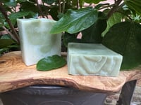 Image 1 of Goodness:  Lard, Coconut Oil, Olive Oil and French Green Clay Soap