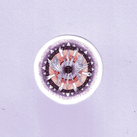 Angelic Circle Sticker