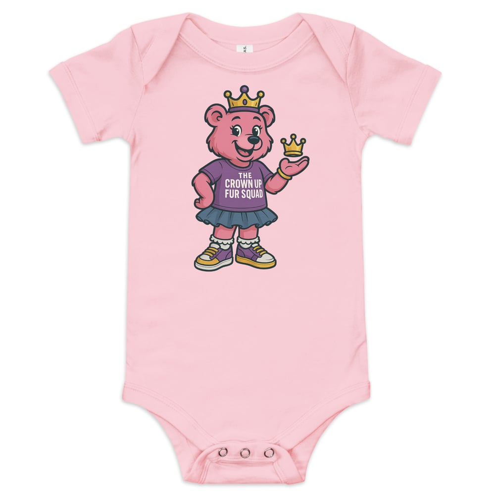 Image of Baby Girl Fur Squad One Piece