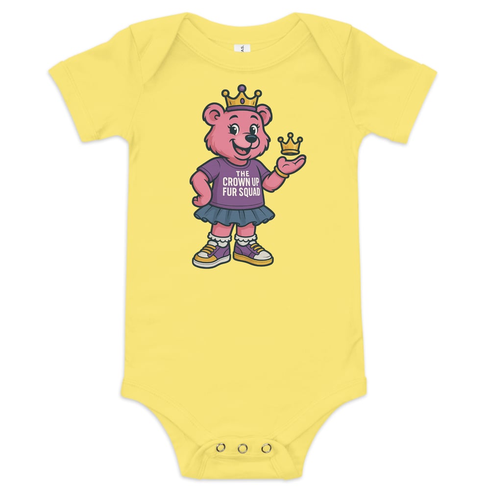 Image of Baby Girl Fur Squad One Piece