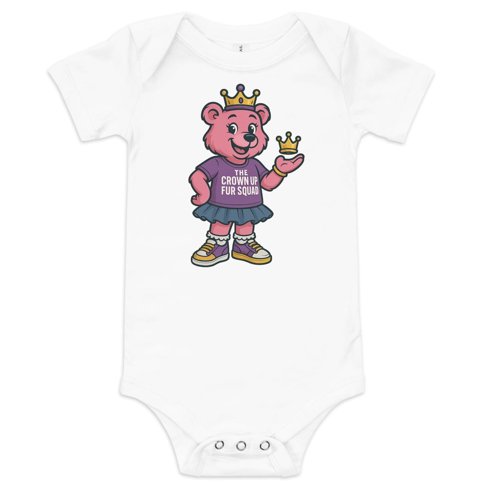 Image of Baby Girl Fur Squad One Piece