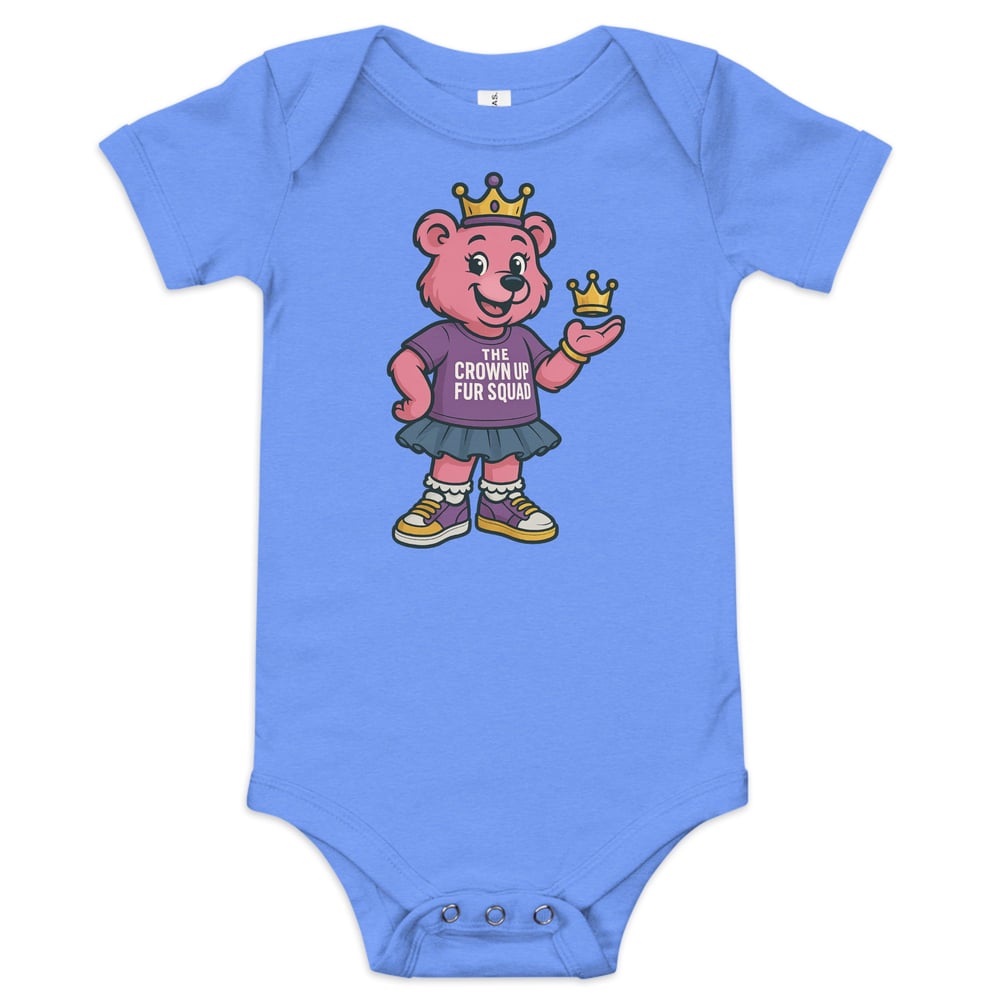 Image of Baby Girl Fur Squad One Piece