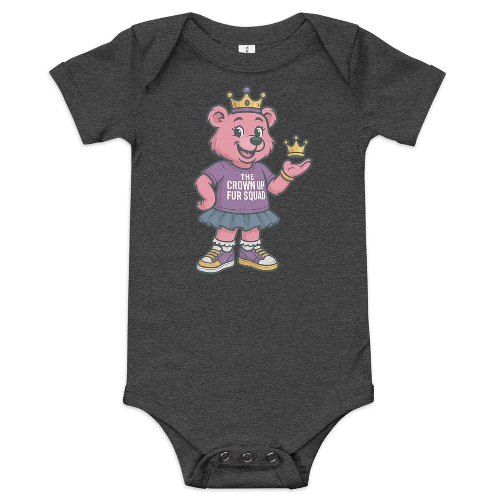 Image of Baby Girl Fur Squad One Piece