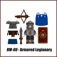 Image 3 of Blue Roman Legionaries & Centurion