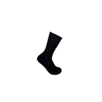 Image 1 of MILAN Organic Cotton Socks - Crew (Black)