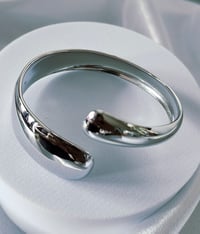 Image 1 of Wrap Cuff Bangle | Silver