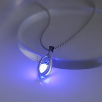 Collier lumineux (Bleu) "Lyssandra"
