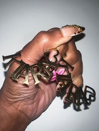 Image 1 of 🩷LETTER EARRINGS 
