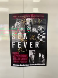 Party in the pews poster SIGNED 