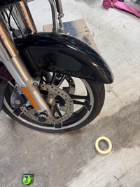Image 3 of Script Road Glide Fairing Script Decals