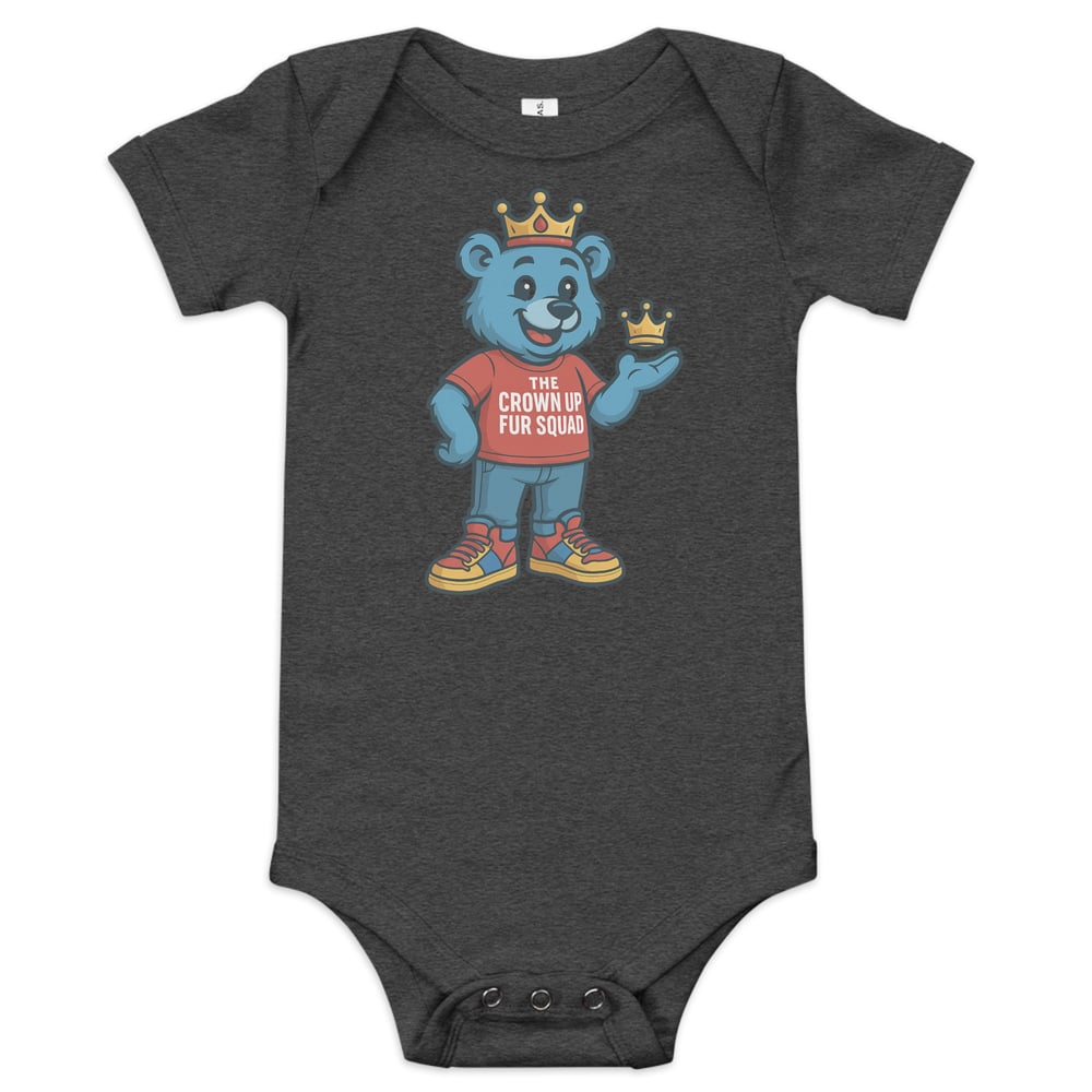 Image of Baby Boy Fur Squad One Piece
