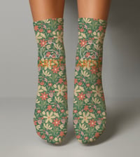 Image 2 of “Garden Party” Adult Socks