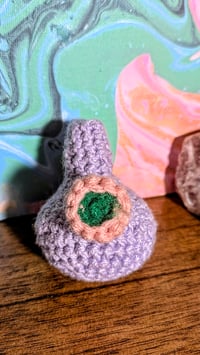 Image 3 of Mini Crochet Bong Stress Ball
