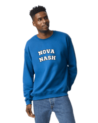 NOVA NASH BLUE CREW NECK