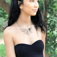 Image 2 of Web Necklace 