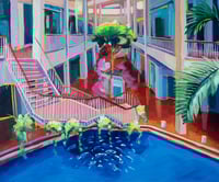 Image 2 of Mall Pond by Sari Shryack - Fine Art Print