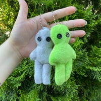 Image 1 of Alien Plush Keychain