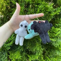 Image 5 of Fresno Nightcrawler Plush Keychain