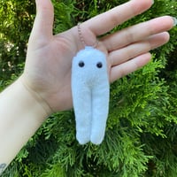 Image 1 of Fresno Nightcrawler Plush Keychain