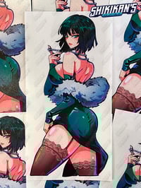 Image 2 of OPM Fubuki 7" / Tatsumaki 5" Vinyl Sticker **RESTOCKED**