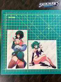 Image 1 of OPM Fubuki 7" / Tatsumaki 5" Vinyl Sticker **RESTOCKED**
