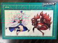 Image 1 of Azur Lane Akagi 8" / Kaga 8" Vinyl Sticker