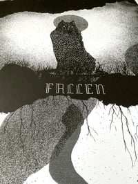 Image 3 of Limited Edition Fallen Poster (screenprint)