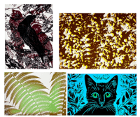 Image 2 of Silkscreen on Glass - January