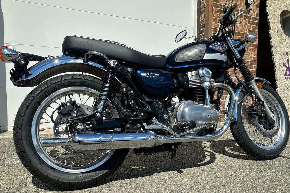 Image of 2021 Kawasaki W800 with only 3,210 miles! Price reduced to $6099